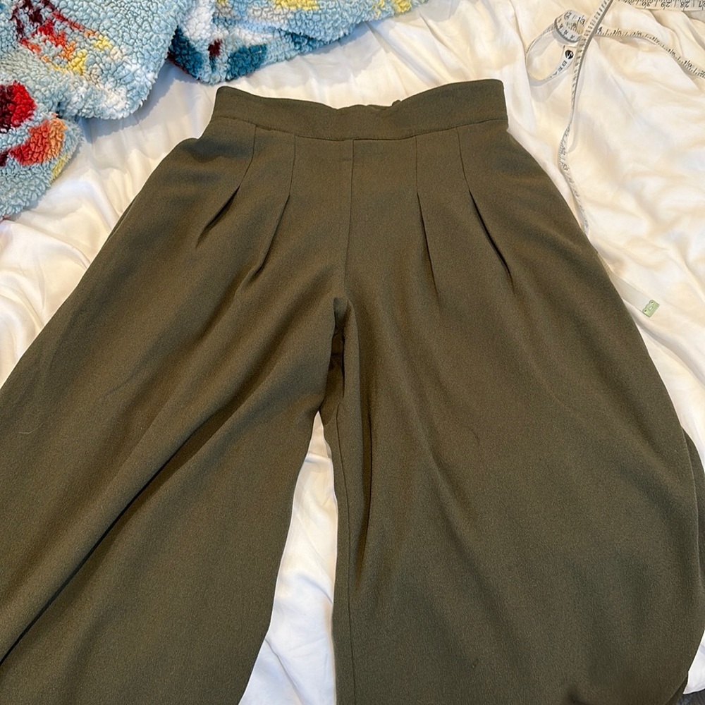 Pinup Girl Clothing wide leg trousers size L